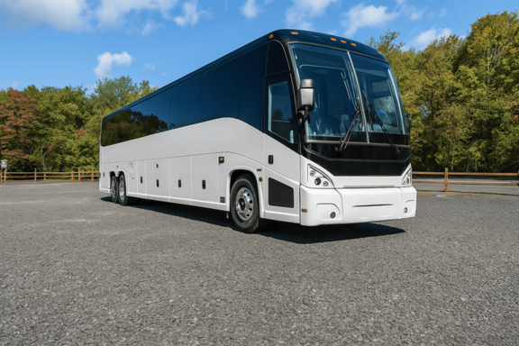 Bus Rental Company Alameda 56 Passenger Charter Bus