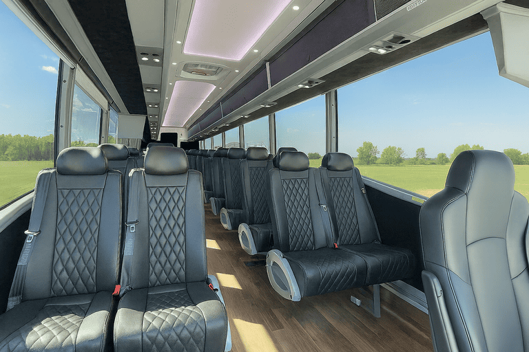 coach bus in Alameda