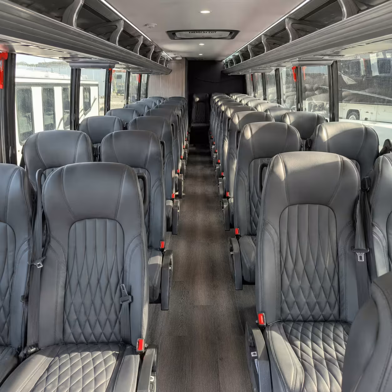 30 passenger minibus inside
