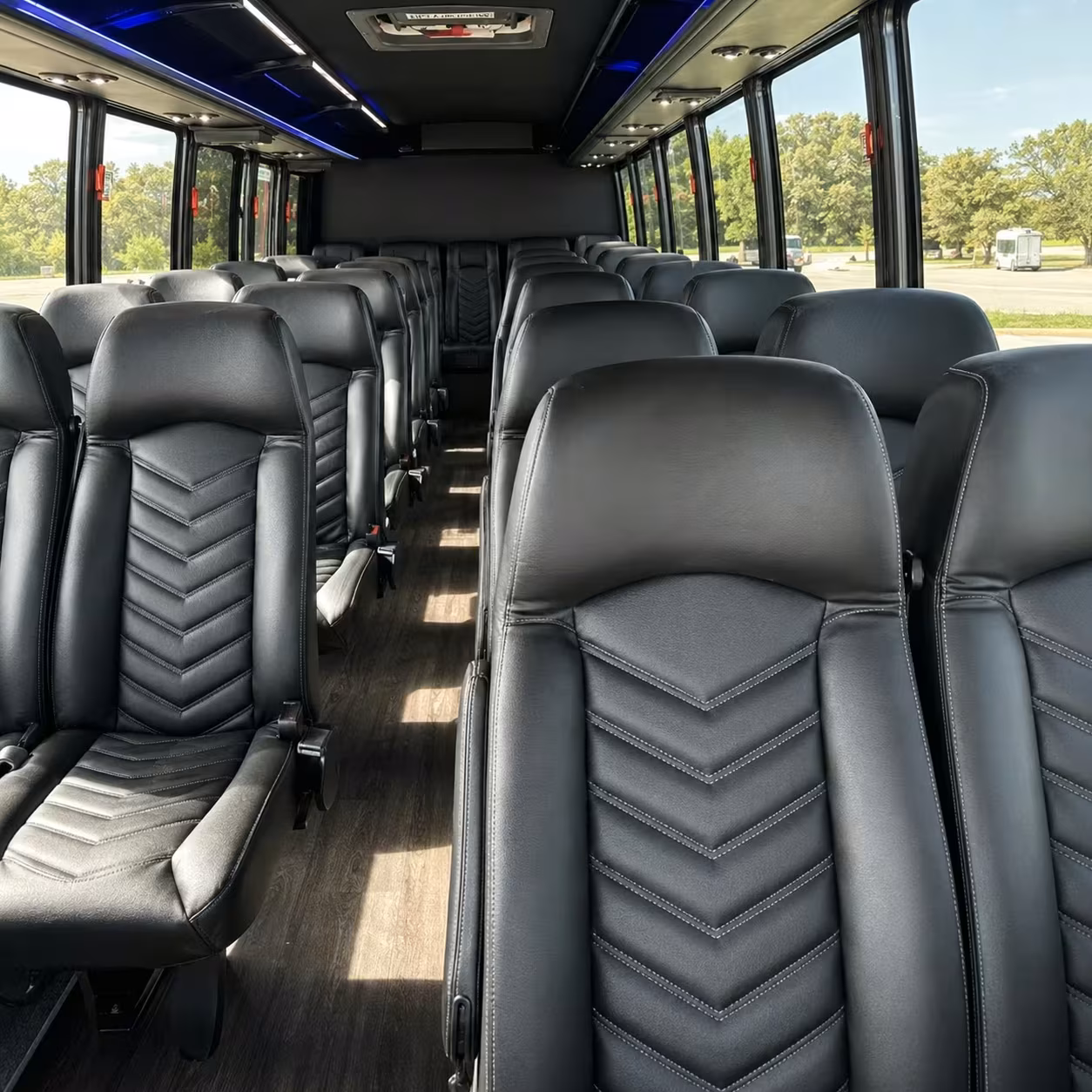 alameda minibus rentals for military ceremonies and events