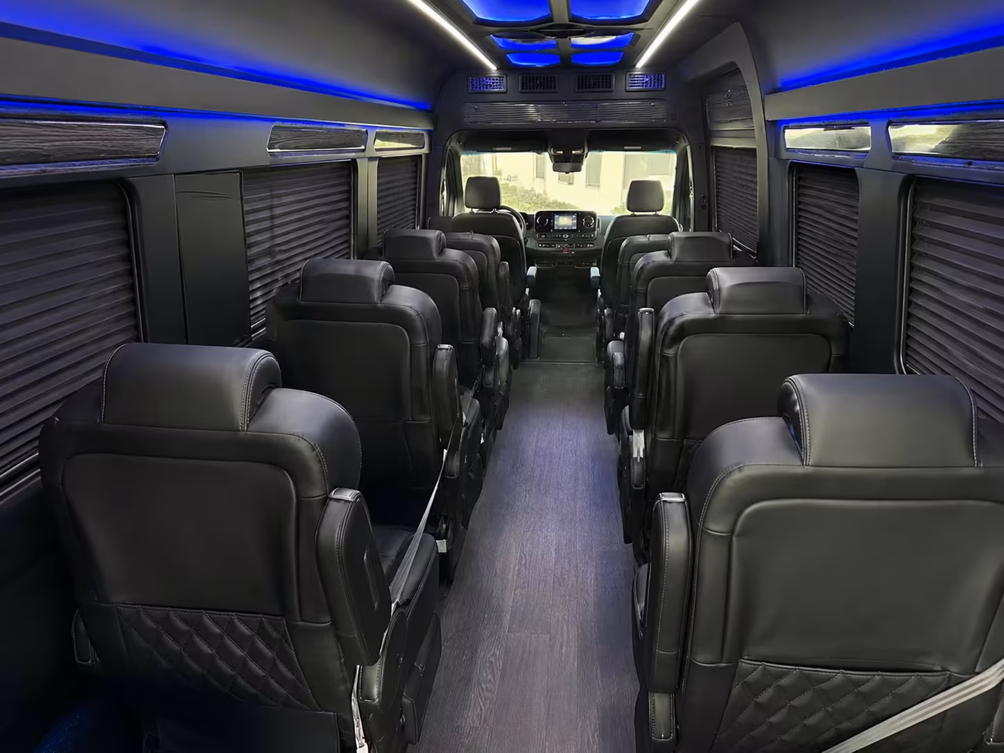 sprinter van with driver interior